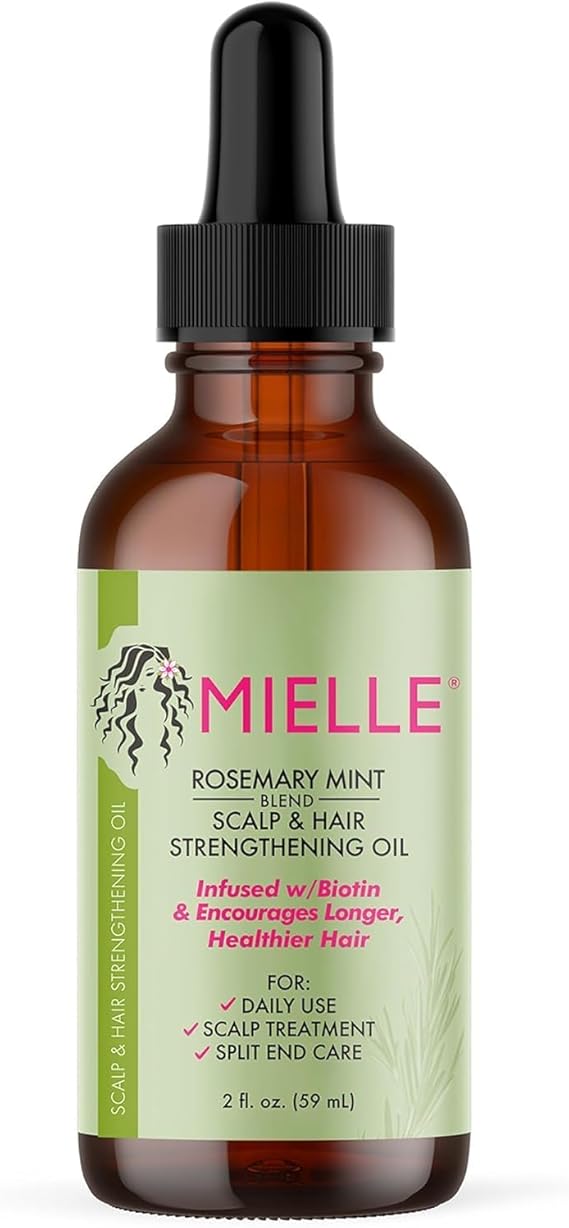 Pinky Cosmetics - Mielle Bundle Natural Rosemary Scalp & Hair Strengthening Oil 59 ML & Rosemary Mint Strengthening Shampoo 355 ML & Rosemary Mint Strengthening Masque 340 Gram - - #key_feature# - #target_keyword#