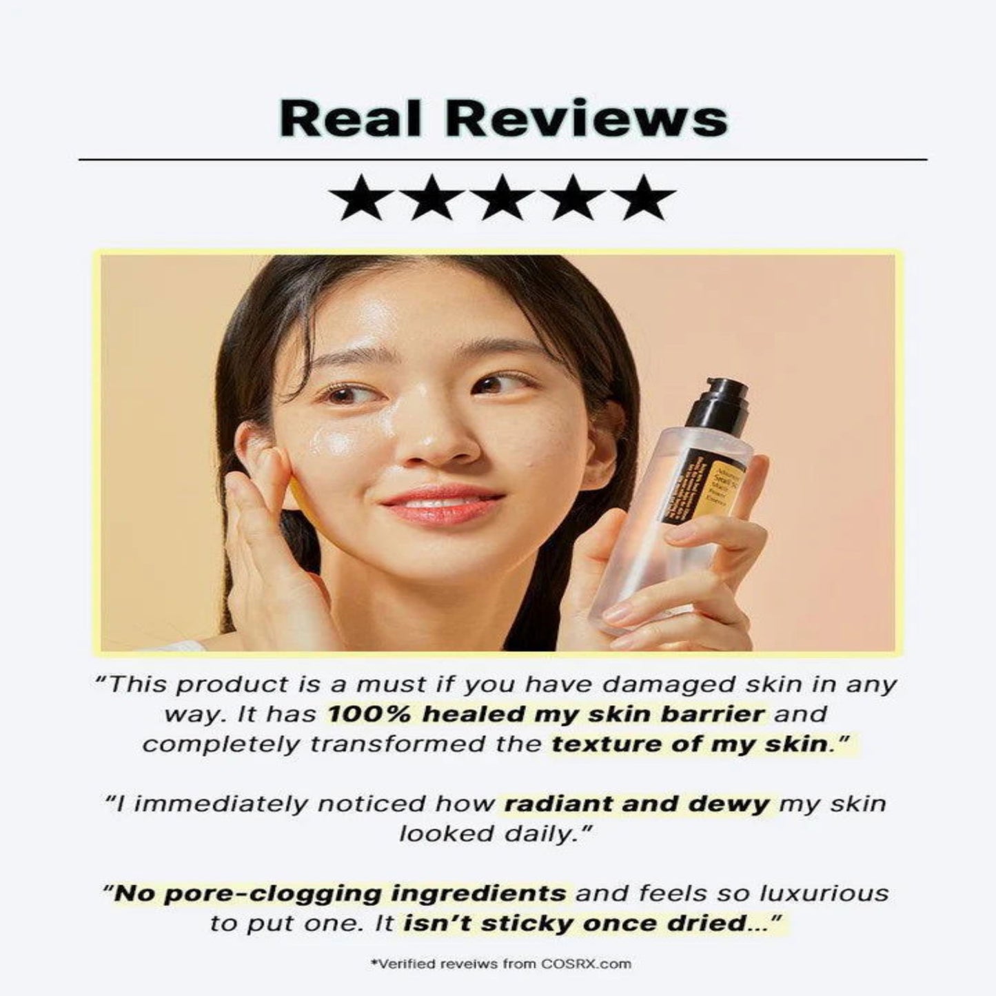 Advanced Snail 96 Mucin Power Essence 100 ml for skin barrier repair and hydration benefits