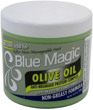 Blue Magic Olive Oil, 13.75 Ounce - Pinky Cosmetics