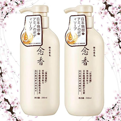 Sakura Japanese Hair Growth Shampoo & Conditioner Set