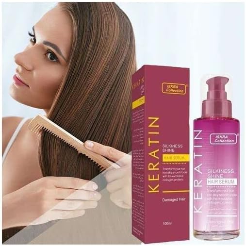 luxury shine Oils Serums Hair Silkiness Treatment (Keratin) - Pinky Cosmetics