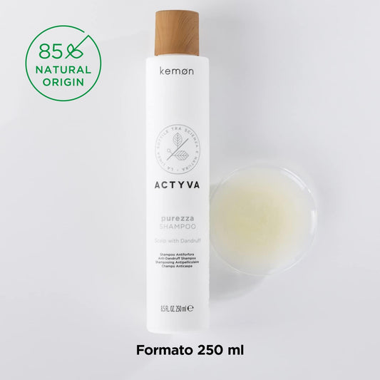 Kemon Unisex Actyva Equilibrio S Shampoo, 250 ml - Pinky Cosmetics