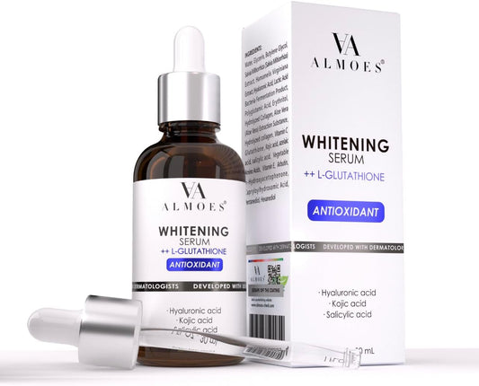 AA ALMOES L-Glutathione Serum – Brighten, Hydrate & Revitalize Your Skin ✨ - Pinky Cosmetics