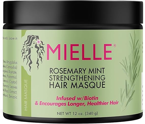 Pinky Cosmetics - Mielle Bundle Natural Rosemary Scalp & Hair Strengthening Oil 59 ML & Rosemary Mint Strengthening Shampoo 355 ML & Rosemary Mint Strengthening Masque 340 Gram -  - #key_feature# - #target_keyword#