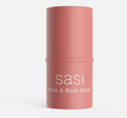 Sasi Kiss & Blush Stick in shade 04 First Love, a creamy blush stick for enhancing your natural glow