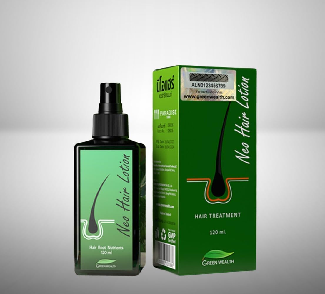 Neo Hair Lotion 120ml in Spray Bottle for Hair Growth and Nourishment Treatment